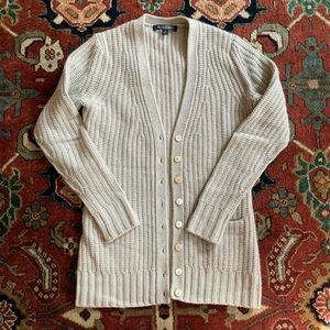 Brooks Brothers Cashmere Long Cardigan